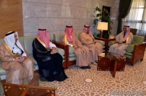 أمير منطقة الرياض يستقبل أعضاء المنتخب السعودي الأولمبي للفروسية