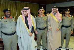 أمير منطقة الرياض يقلد عدداً من الضباط رتبهم الجديدة