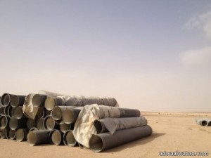 معانات المياه المالحة في محافظة سميراء تنتهي بوصول مشروع مياه حائل الشامل