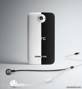 HTC One X يظهر باللونين الأبيض والأسود، لعشاق الموضة والأناقة