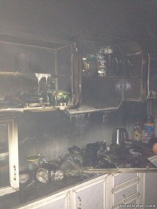 مدني الشملي يسيطر على حريق أندلع في منزل مواطن