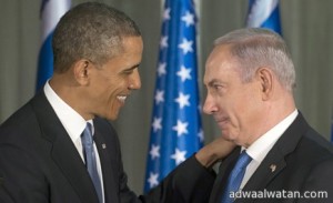 أوباما يجدد تعهده بأمن إسرائيل ونتانياهو يتمسك بالدولتين