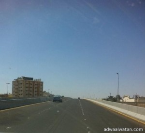 افتتاح  جسر( الملك عبد العزيز) في منطقة تبوك