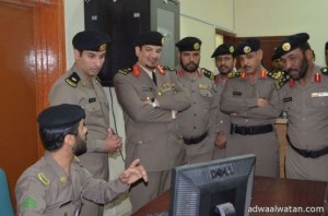 “الزهراني”مدير شرطة منطقة تبوك يدشن مركز شرطة السليمانية