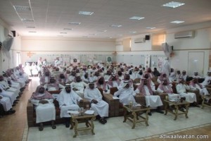 المسند يرعى الحفل الختامي لبرامج التوعية الإسلامية بحائل‎