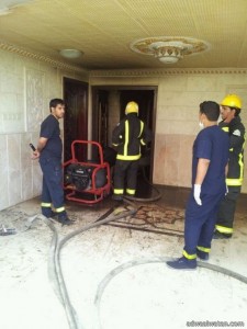 السيطرة على حريق اندلع بعمارة سكنية صباح اليوم بالمدينة المنورة