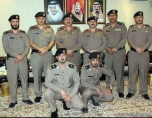 مدير شرطة الباحة  يقلد عدد من الضباط رتبهم الجديدة