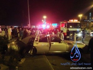 إصابات متفرقة بحادث مروري في محافظة بلجرشي