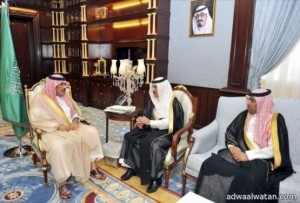 أمير منطقة الباحة يستقبل رئيس وكالة الأنباء السعودية