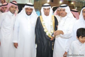 الحكم خالد بن سليمان السناني يحتفل بزواجه