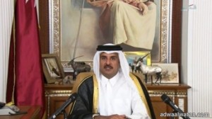 أمير قطر الجديد الشيخ تميم  نلتزم بالتعاون العربي ضمن أطر  مجلس التعاون