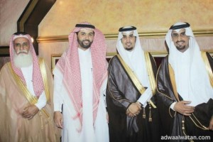 الشيخ/ نشاء بن مبارك القعبوبي الرشيدي يحتفل  بزواج ابنه الاستاذ عبدالرحمن