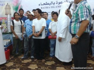تعاوني البطحاء  يقيم حفل معايدة بالمخيم الدعوي للمسلمين الجدد
